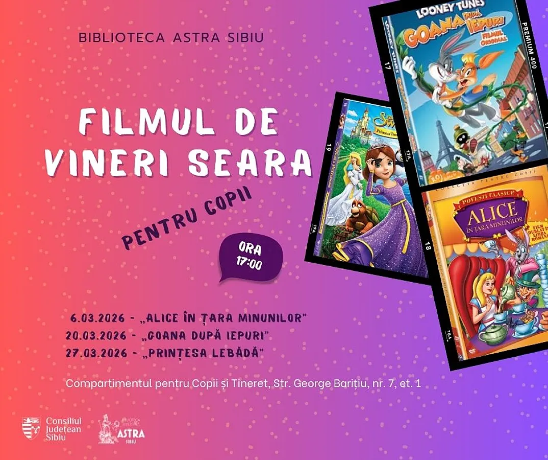 Filmul de vineri seara pentru copii: "Alice în Țara Minunilor"