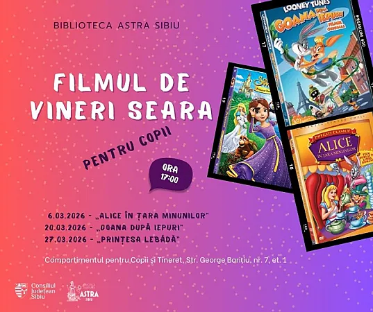 Filmul de vineri seara pentru copii: "Alice în Țara Minunilor"