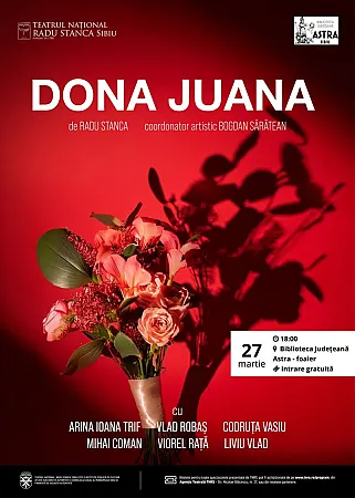 Spectacol-lectură: „Dona Juana” de Radu Stanca