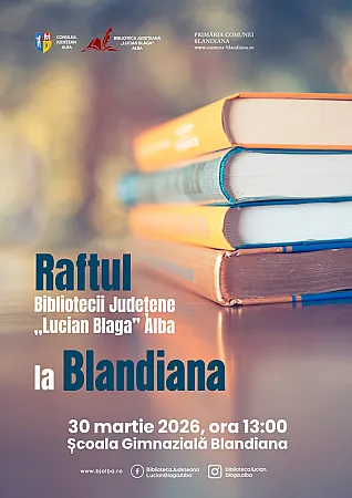 Raftul Bibliotecii Județene „Lucian Blaga” Alba