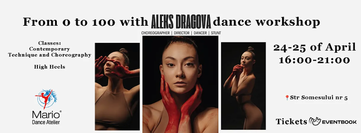 Workshop de dans cu Aleksandra Dragova